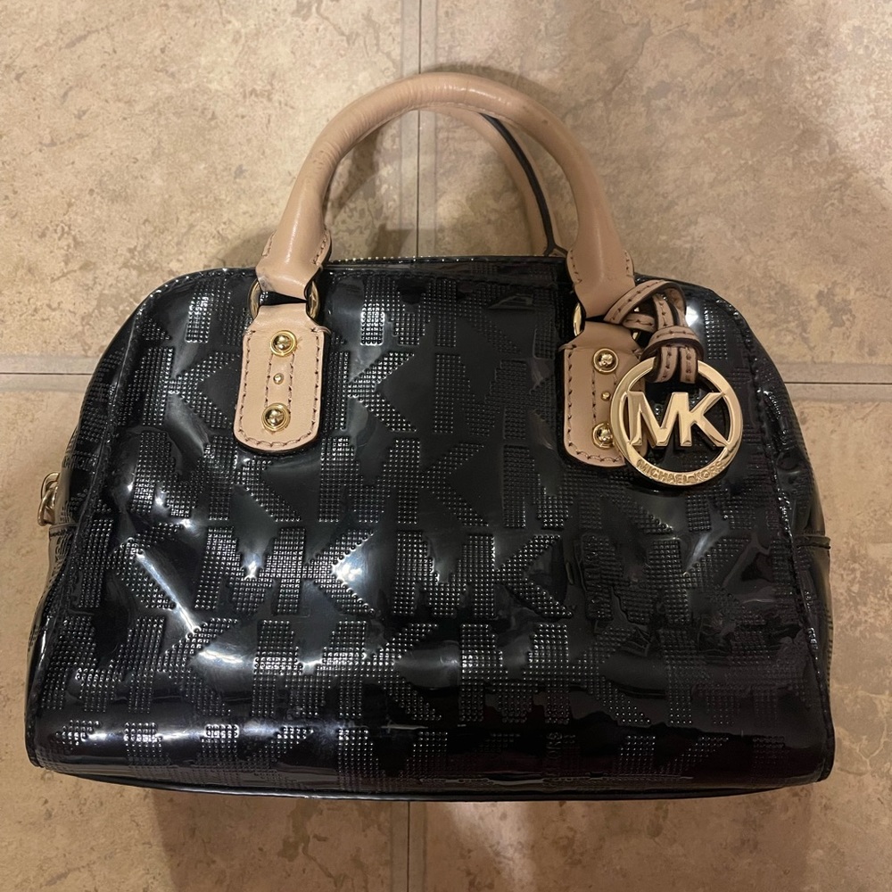 Michael Kors Signature Patent Leather Purse
